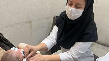 اجرای برنامه شنوایی‌سنجی برای 349 کودک در دوران جنگ رمضان